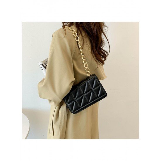 2024 Fashion Pure Color Ladies Shoulder Bags