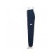Black Straight Leg High Waist Patchwork Jean Trousers