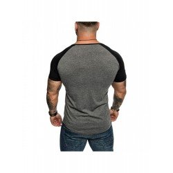 Men Summer Contrast Color Short Sleeve T Shirt  Men Summer Contrast Color Short Sleeve T Shirt