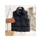  2024 Pure Color Sleeveless Women's Cotton Vest