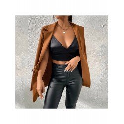 Ladies New Solid Long Sleeve Blazer Coats Ladies New Solid Long Sleeve Blazer Coats