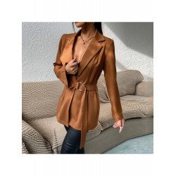Ladies New Solid Long Sleeve Blazer Coats Ladies New Solid Long Sleeve Blazer Coats