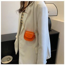  PU Pure Color Mini Women's Bags