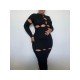  2024 Design Sense Stitching Women's Skirt Suit