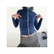  2024 New Contrast Color Letter Women's Short Jacket