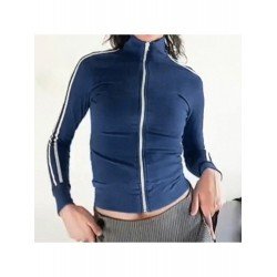 2024 New Contrast Color Letter Women's Short Jacket  2024 New Contrast Color Letter Women's Short Jacket