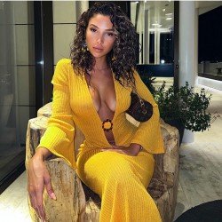  2024 Slim Hollow Out Patchwork Ladies Long Dress