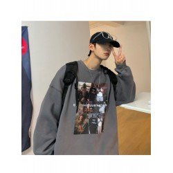 Street Hip-Hop Printing Hoodie Men's Sweatshirts  Street Hip-Hop Printing Hoodie Men's Sweatshirts