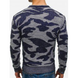 Casual Loose Round Neck Men Knitwear  Casual Loose Round Neck Men Knitwear