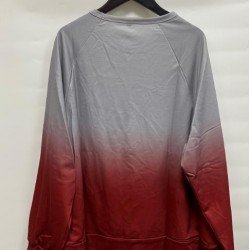Women Gradient Color Crew Neck Loose Printed Sweatshirts