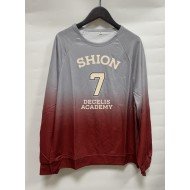 Women Gradient Color Crew Neck Loose Printed Sweatshirts