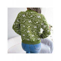 Star Pattern Casual Pullover Sweaters Star Pattern Casual Pullover Sweaters