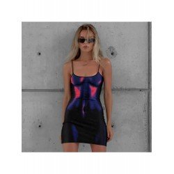 Sexy Summer Printed Spaghetti Straps Short Dresses Sexy Summer Printed Spaghetti Straps Short Dresses