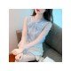  Fall 2024 Pure Color Bow Women's Shirt