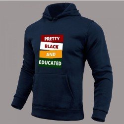 Street Printed Black Hoodies Tops For Men