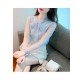  Fall 2024 Pure Color Bow Women's Shirt