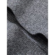 Casual Solid Knitting Long Sleeve Cardigan Sweater Coat 