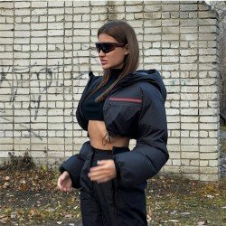  2024 Winter Casual Cotton Women's Short Down Coats