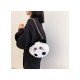  2024 Fall Cute Plush Contrast Color Women's Bag