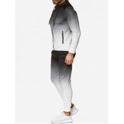 Gradient Color Leisure Men's Long Suits  Gradient Color Leisure Men's Long Suits