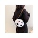  2024 Fall Cute Plush Contrast Color Women's Bag
