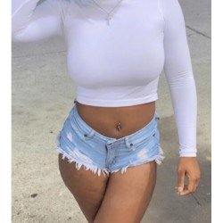  2024 Pure Color Women's Crop Top