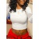  2024 Pure Color Women's Crop Top