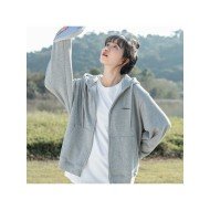  2024 New Loose Hooded Sweater Coats