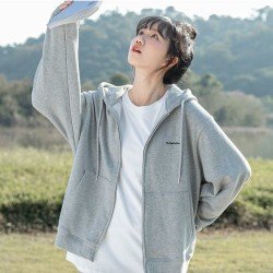  2024 New Loose Hooded Sweater Coats