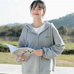  2024 New Loose Hooded Sweater Coats