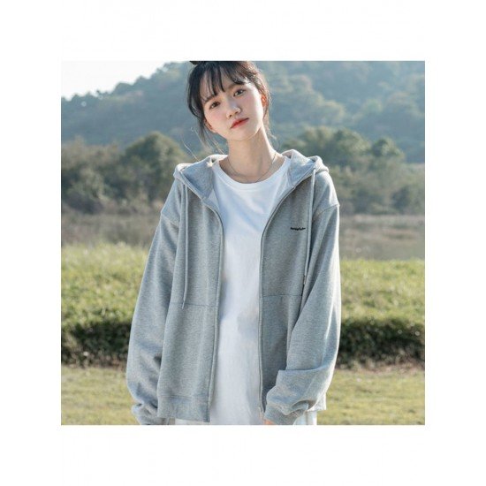  2024 New Loose Hooded Sweater Coats