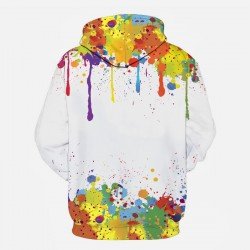 Graffiti Casual Men Long Sleeve Hoodies Tops  Graffiti Casual Men Long Sleeve Hoodies Tops