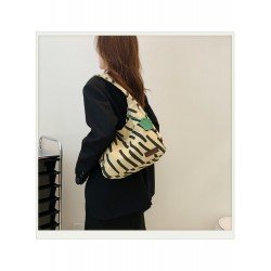 Canvas Printed Hasp One Shoulder Bags Canvas Printed Hasp One Shoulder Bags