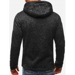 Casual Loose Pure Color Hooded Men's Coats  Casual Loose Pure Color Hooded Men's Coats