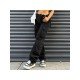  Casual Multi-Pocket High Waist Women's Denim Pants