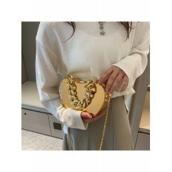 Apple Shape Solid Chain Shoulder Bags Apple Shape Solid Chain Shoulder Bags