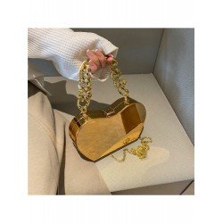 Apple Shape Solid Chain Shoulder Bags Apple Shape Solid Chain Shoulder Bags