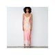 Sexy Backless Printed Sleeveless Spaghetti Straps Maxi Dress