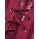 Easy Matching Lace-Up Lace Waist Corset
