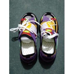 Platform Snake Pattern Color Blocking Sneakers Platform Snake Pattern Color Blocking Sneakers