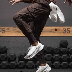  Pure Color Casual Men's Long Pants