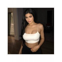 Summer Pure Color Backless Navel Sleeveless Vest  Summer Pure Color Backless Navel Sleeveless Vest