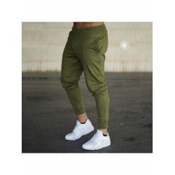 Pure Color Drawstring Men's Long Pants  Pure Color Drawstring Men's Long Pants