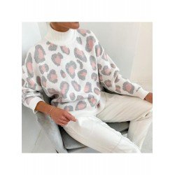  2024 Autumn Half Turtleneck Women's Sweater