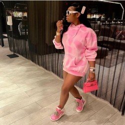  Casual Hooded Long Sleeve Women's Sweater