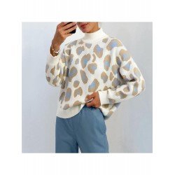  2024 Autumn Half Turtleneck Women's Sweater