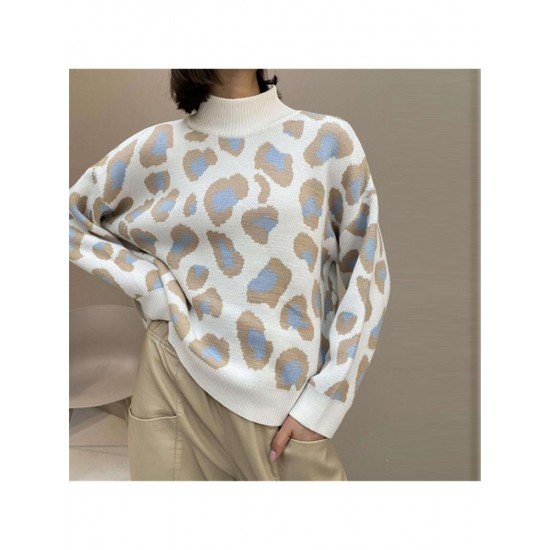  2024 Autumn Half Turtleneck Women's Sweater