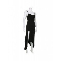 Spaghetti Straps Black Sleeveless Maxi Dresses Spaghetti Straps Black Sleeveless Maxi Dresses