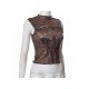  New 2024 Round Neck Printing Patchwork Crop Vest