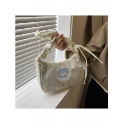 Cute Cloud Pleated Underarm Bag For Women  Cute Cloud Pleated Underarm Bag For Women